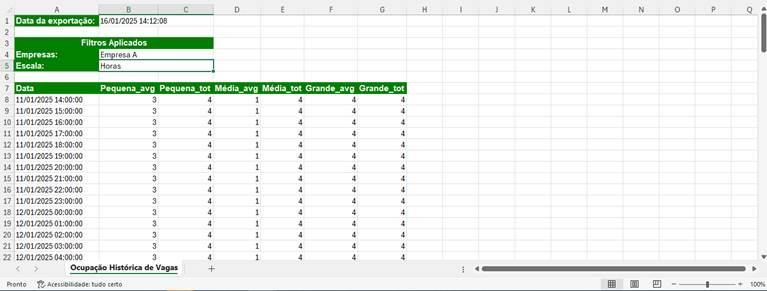 Interface gráfica do usuário, Aplicativo, Tabela, Excel

Descrição gerada automaticamente
